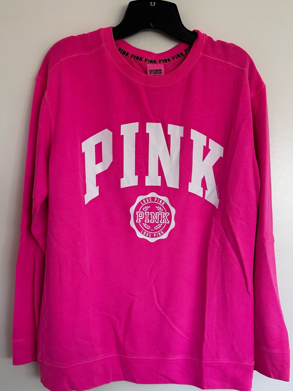 PINK Victoria's Secret Hot Pink Sweatshirt